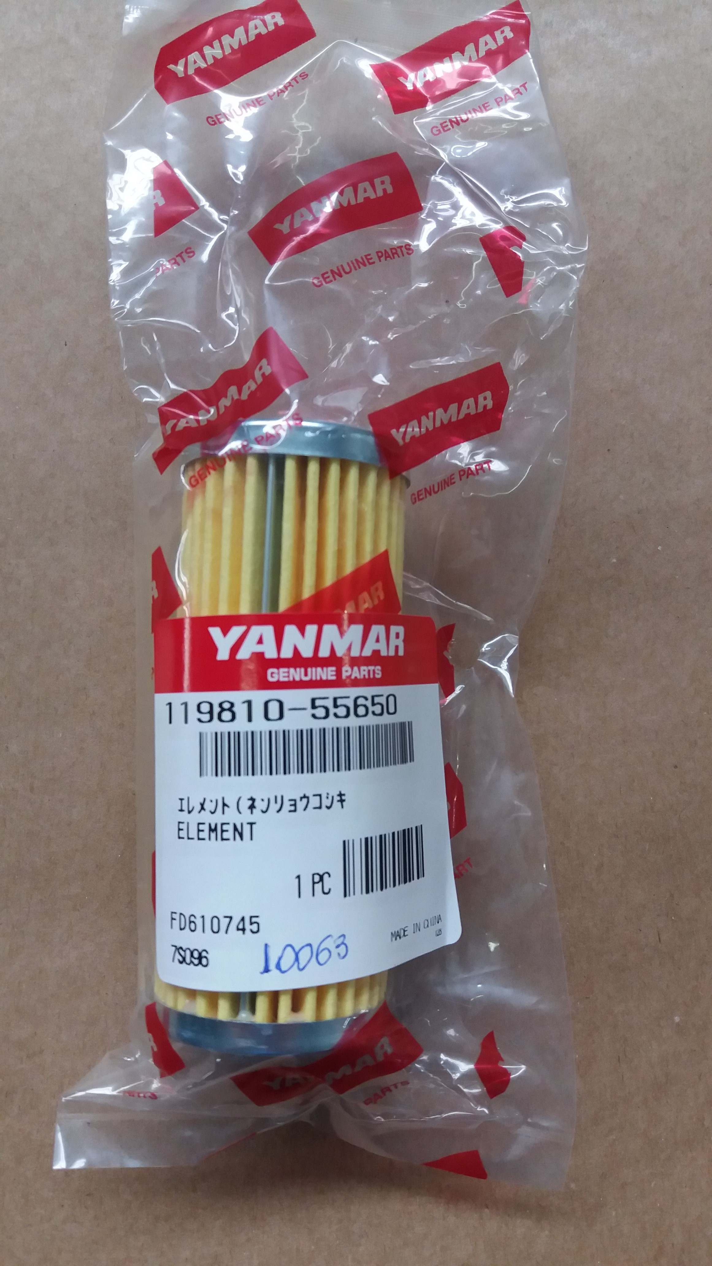 FILTRO COMBUSTIVEL 2TNV70 ASA-HGE 3TNV70