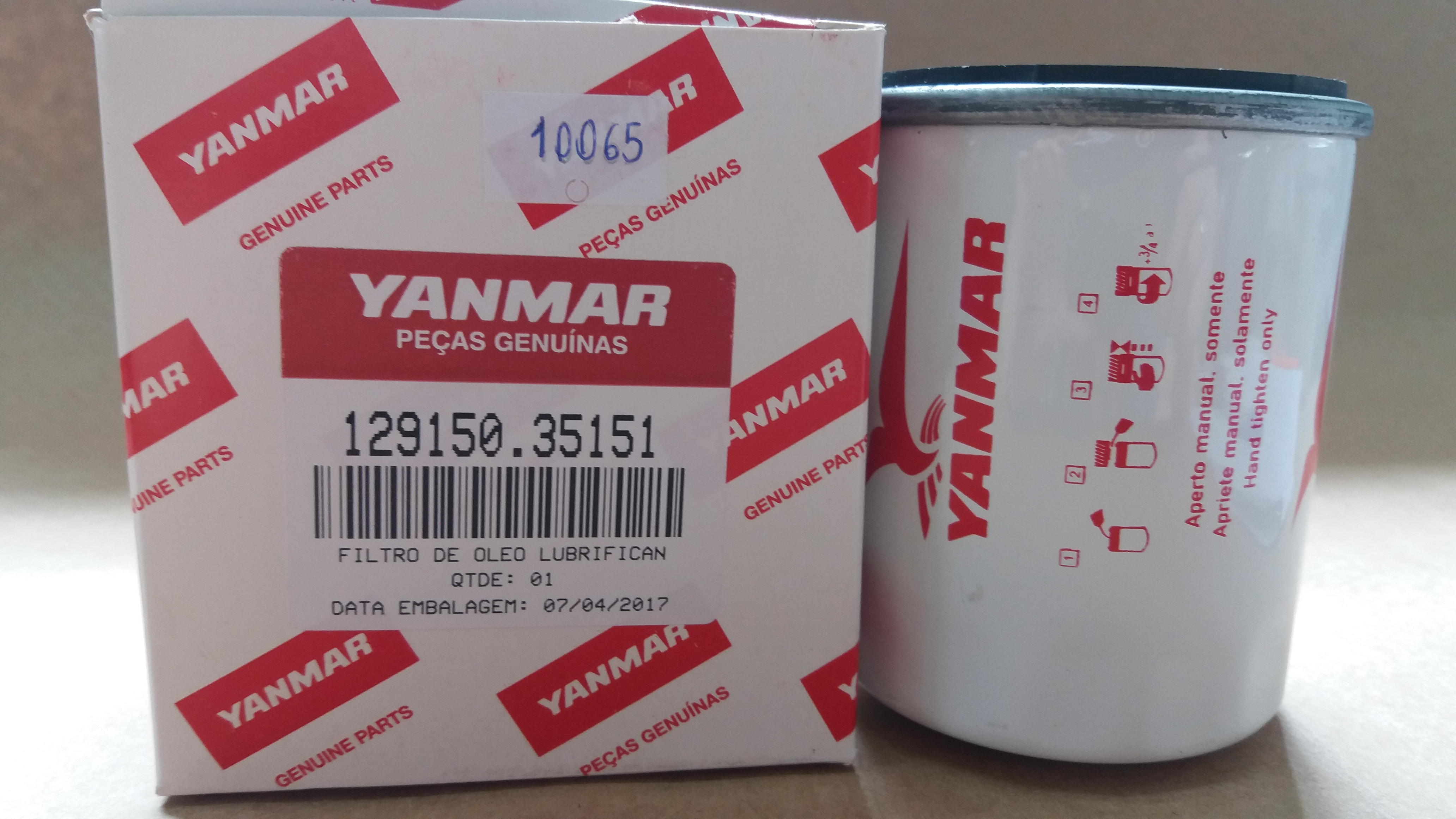 FILTRO LUBRIFICANTE 3TNV88-4TNV88 DSA-GG