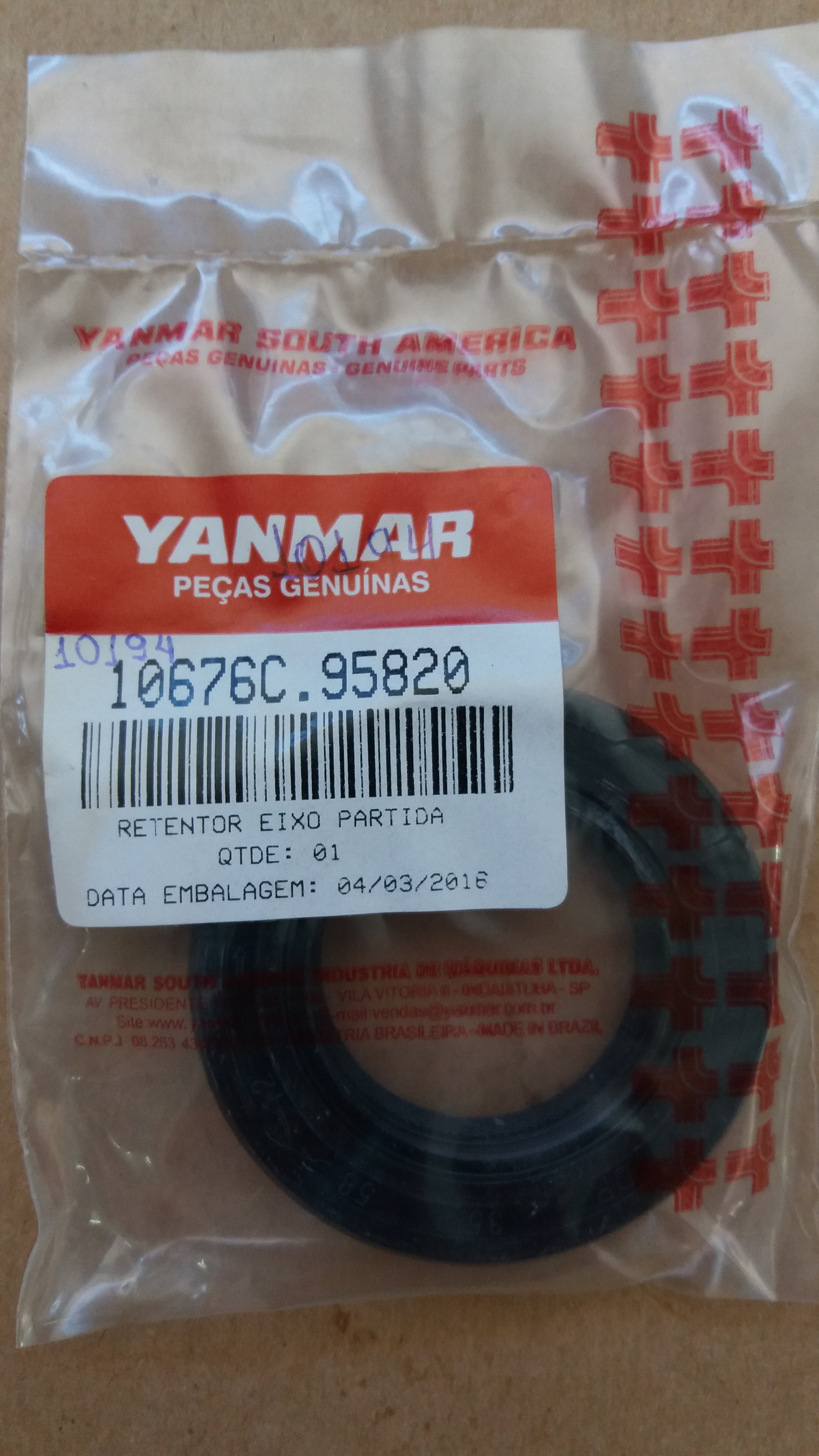RETENTOR LADO MANIVELA YT-18-22