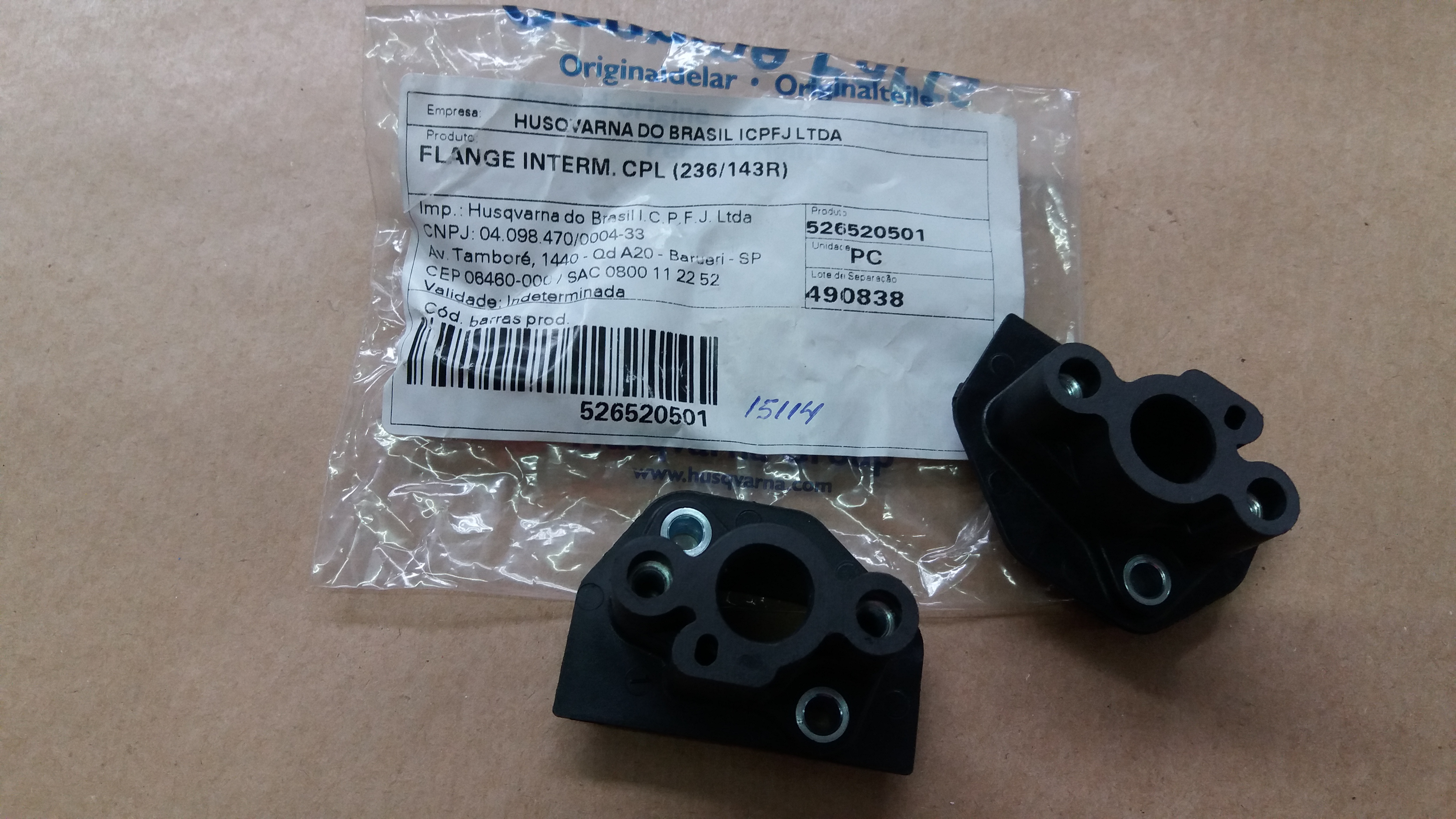 FLANGR INTER.CARBURADOR 236R-143R