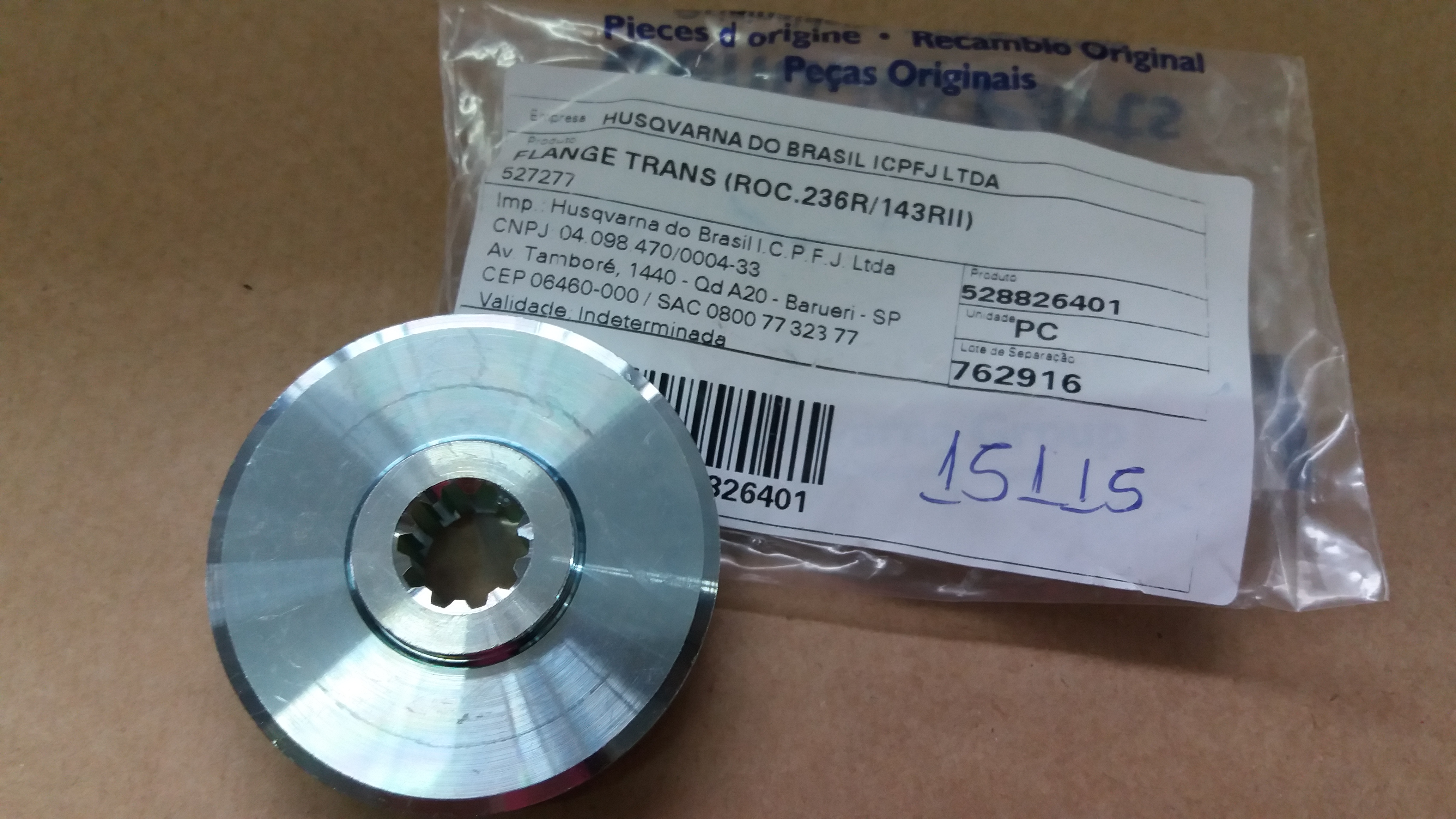 FLANGE TRANSMISS�O 236R-143RII