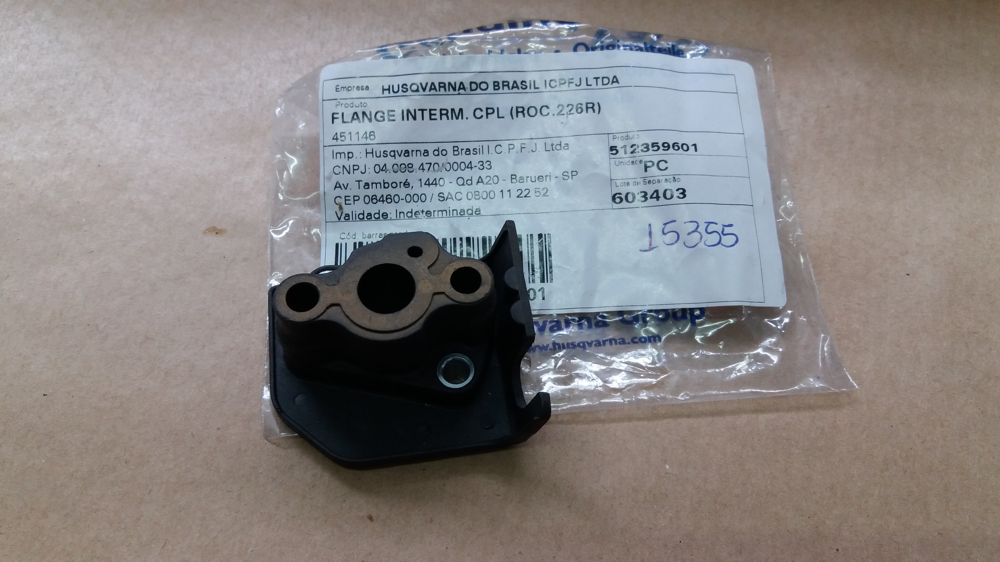 FLANGE INTER. CARBURADOR 226R
