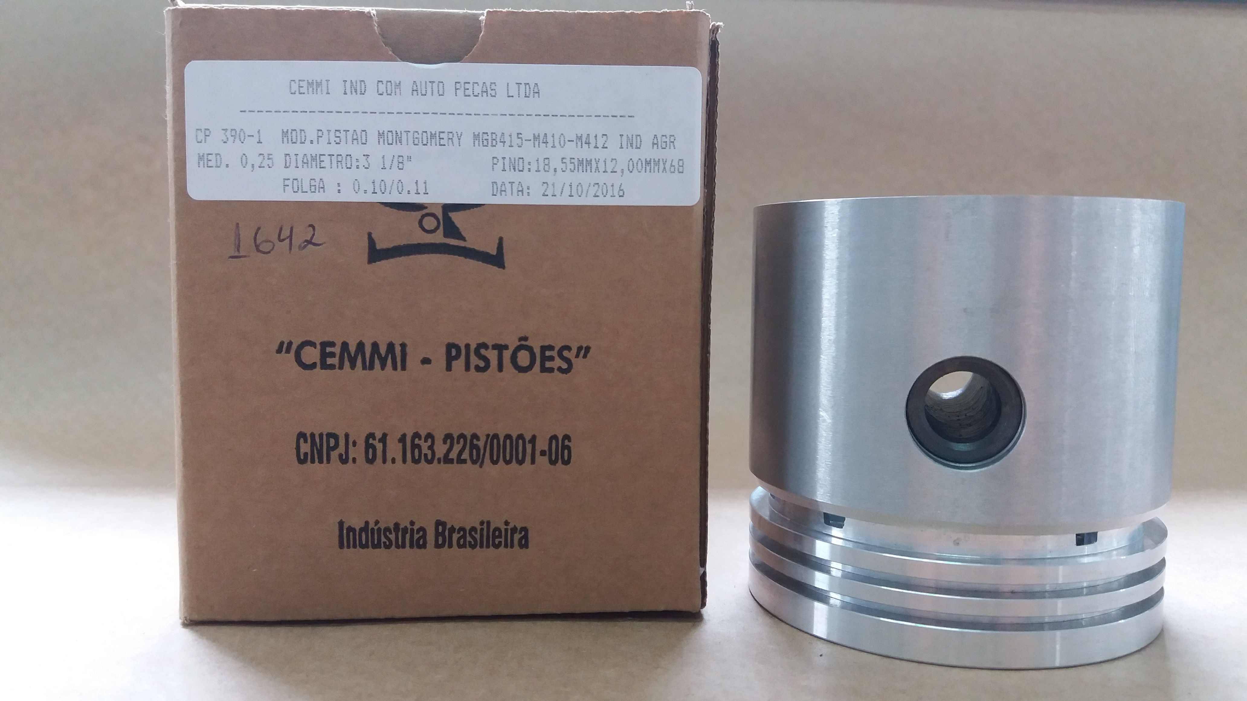 Pistão 010 MG-10.5 Similar