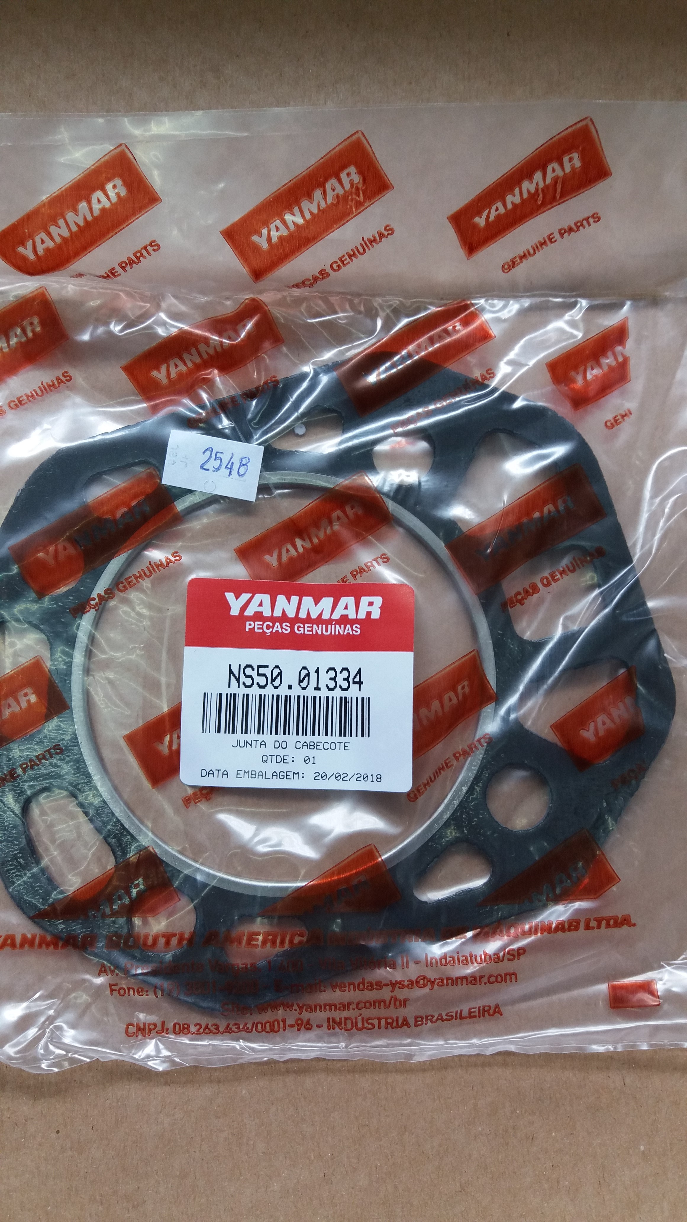 Junta Cabe�ote NS-50 Yanmar