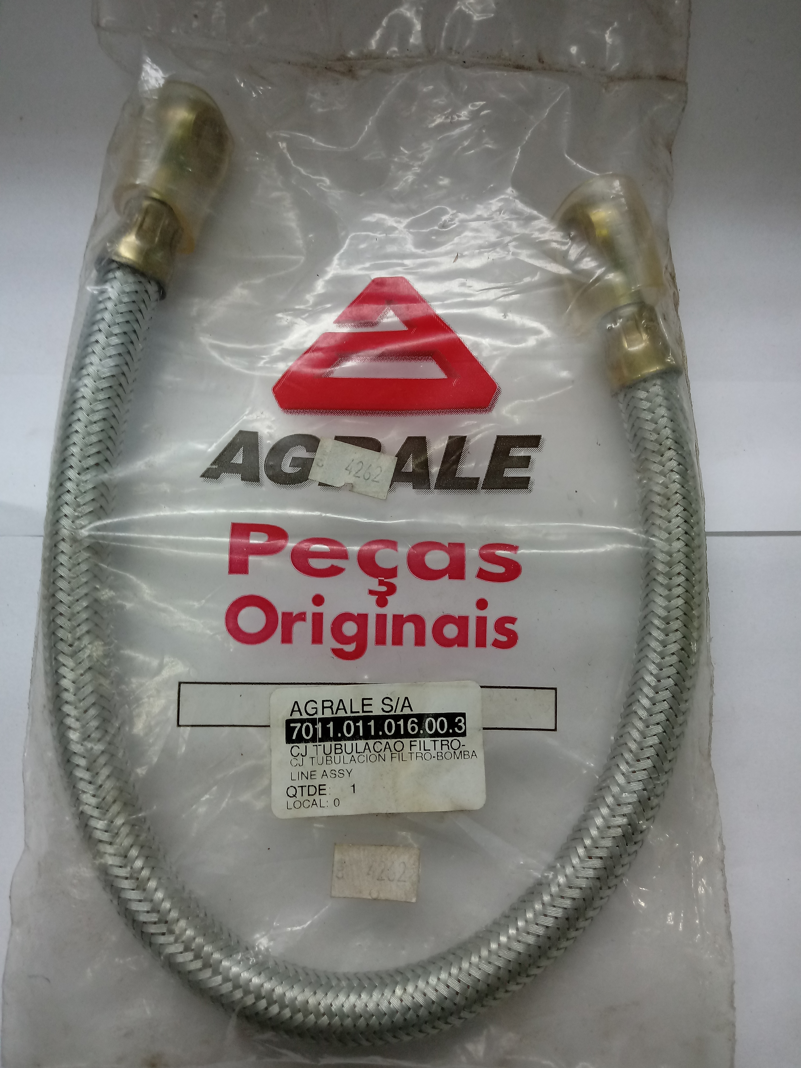 Tubula��o Filtro-Bomba Alimentadora M-795 Agrale