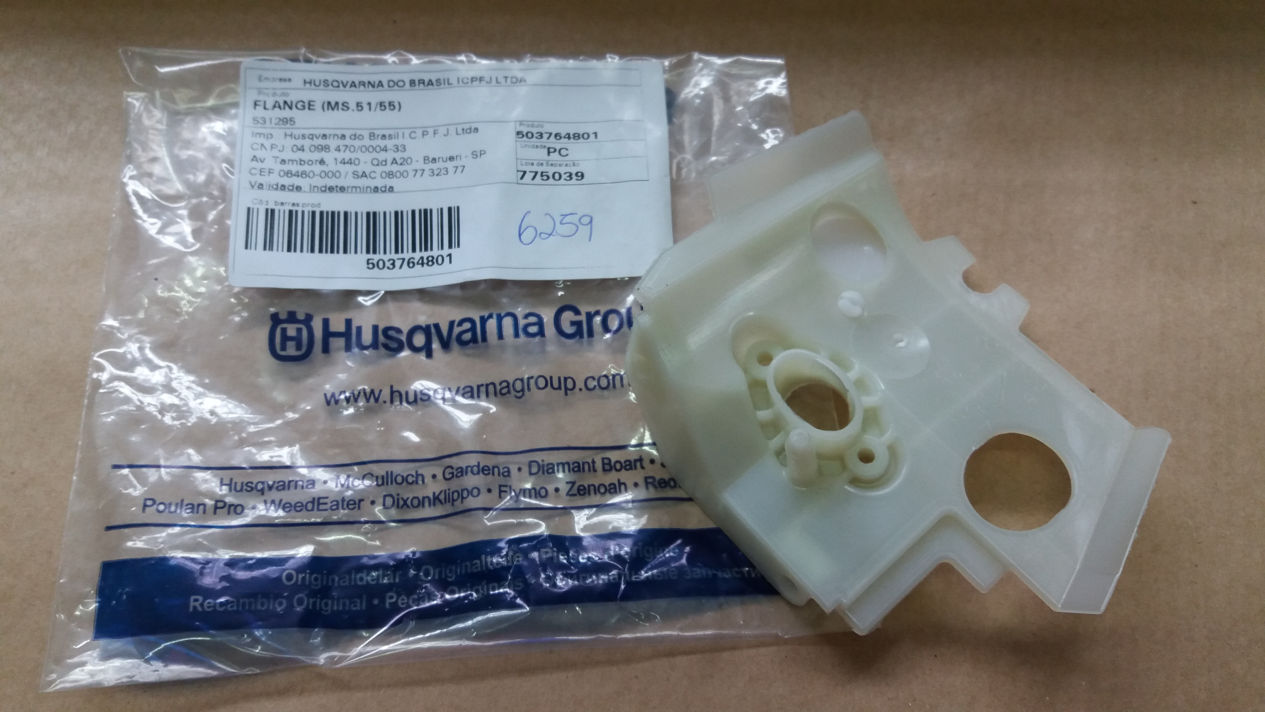 FLANGE CARBURADOR PLAS 55