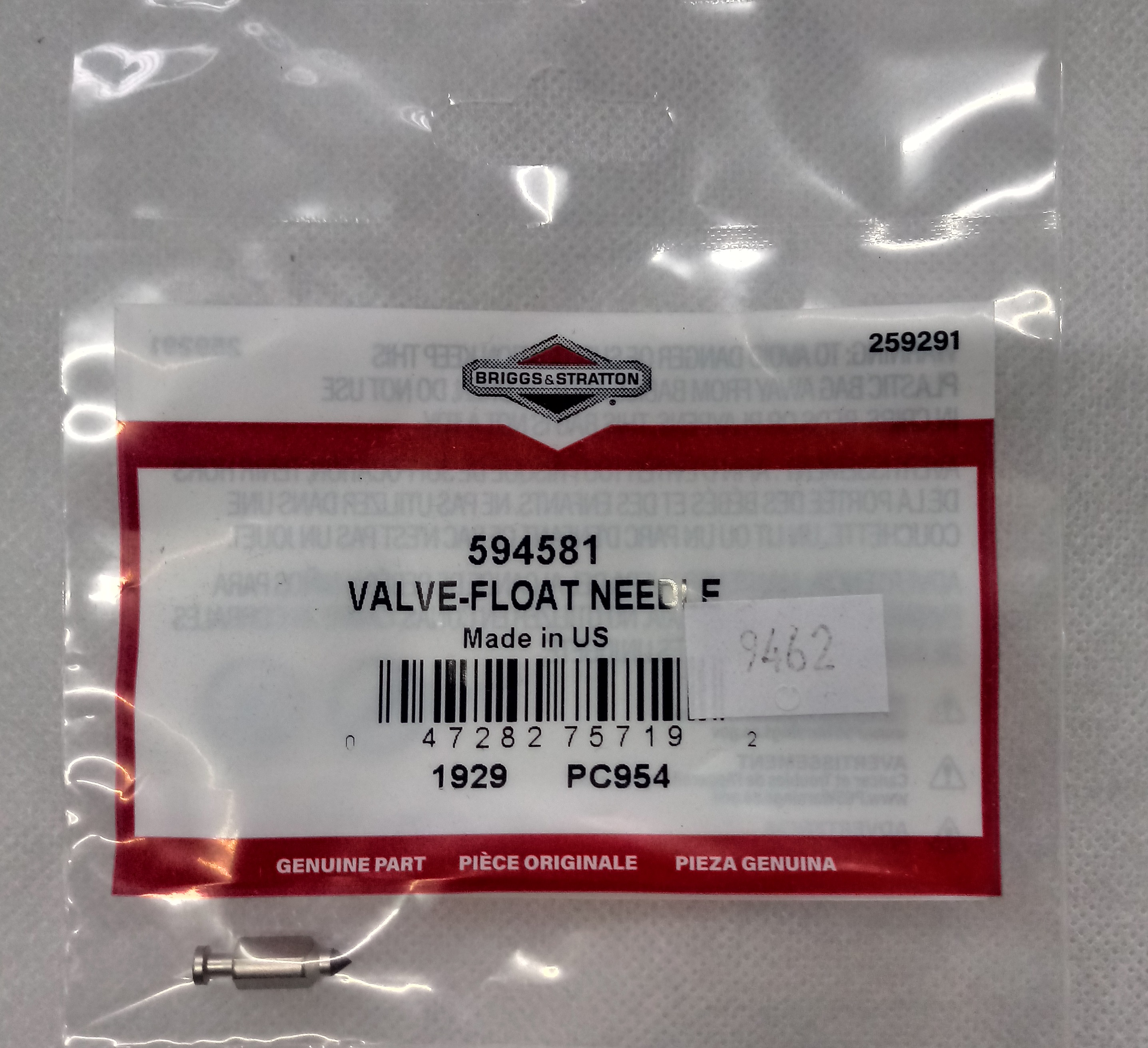 AGULHA CARBURADOR 5521
