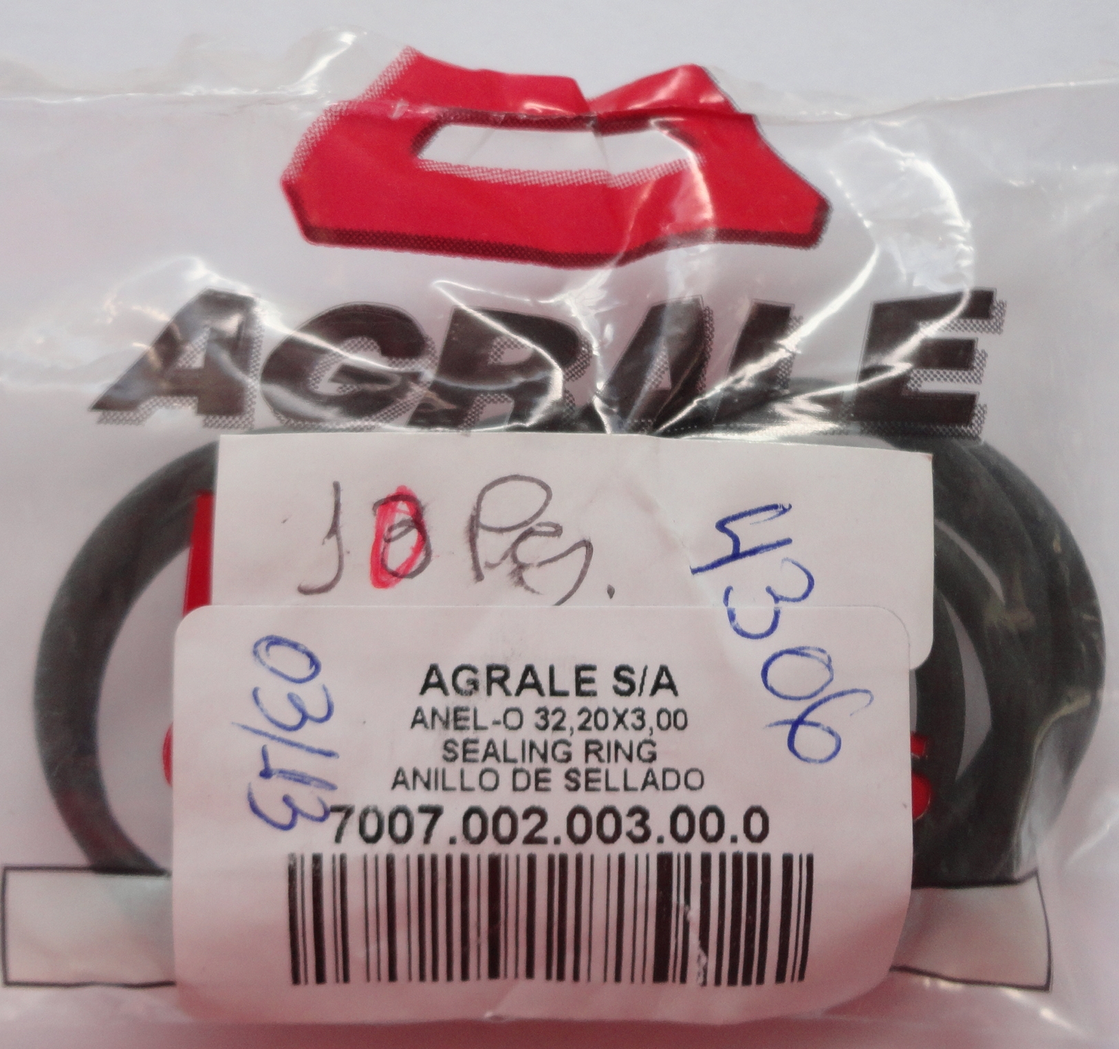 Anel de Veda��o (Engrenagem Virab. M-790 Agrale