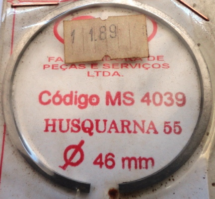 ANEL DE COMPRESSAO 55-257 43 MM RECEL