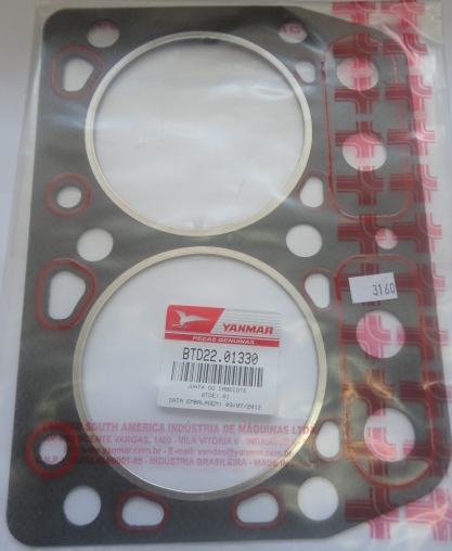 Junta Cabe�ote BTD-22 Yanmar