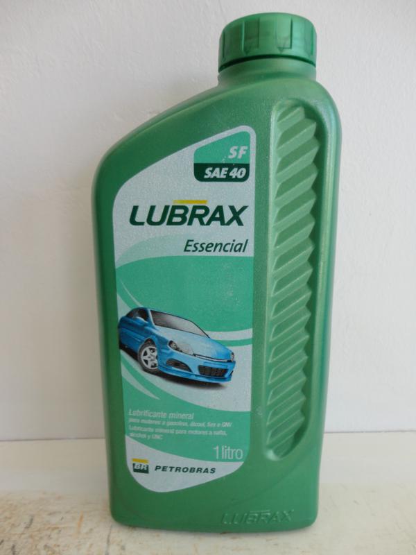 Oleo Lubrificante SF SAE 40 Essencial Lubrax