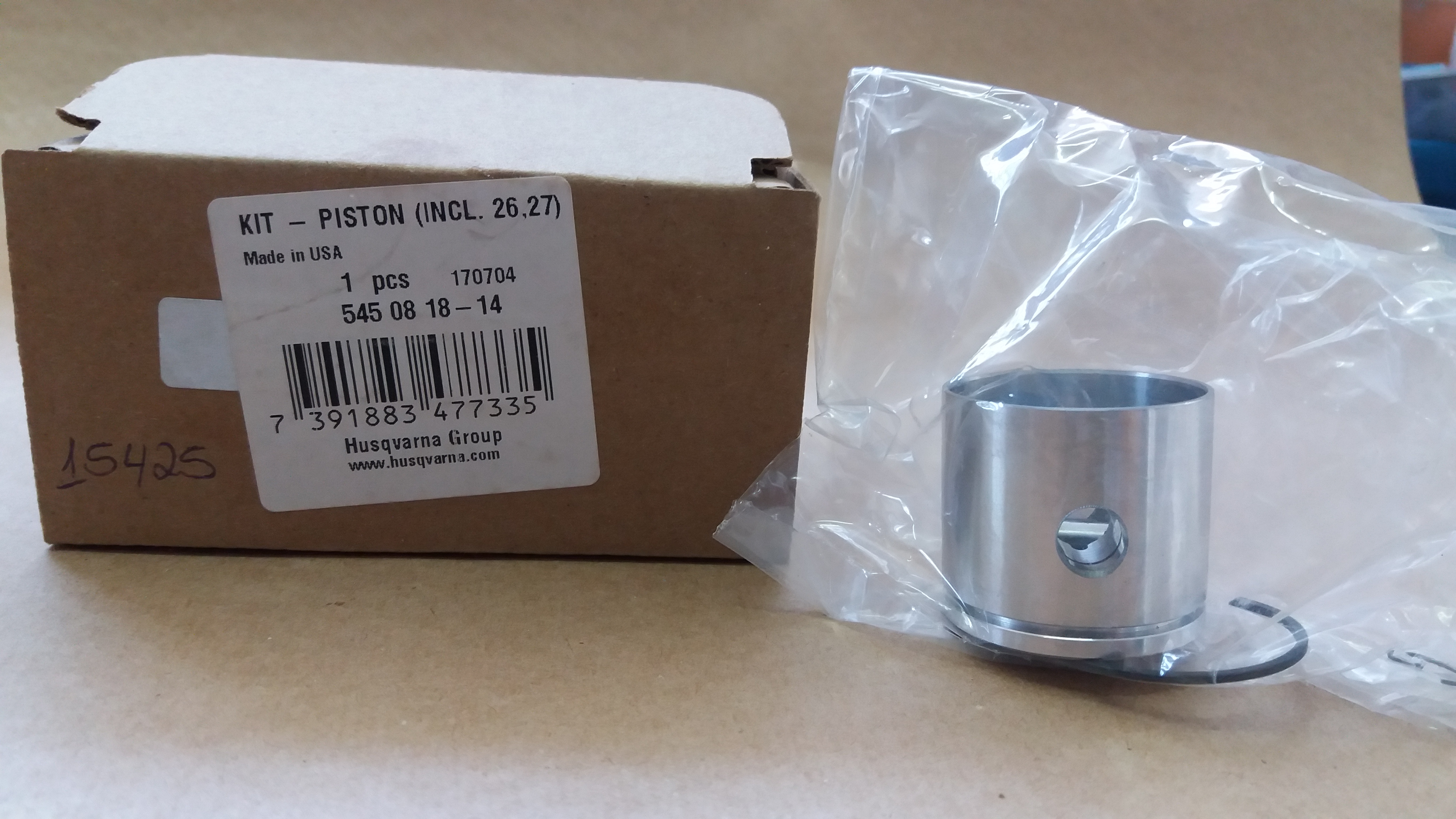 PISTAO COMPLETO 128R-125BVX