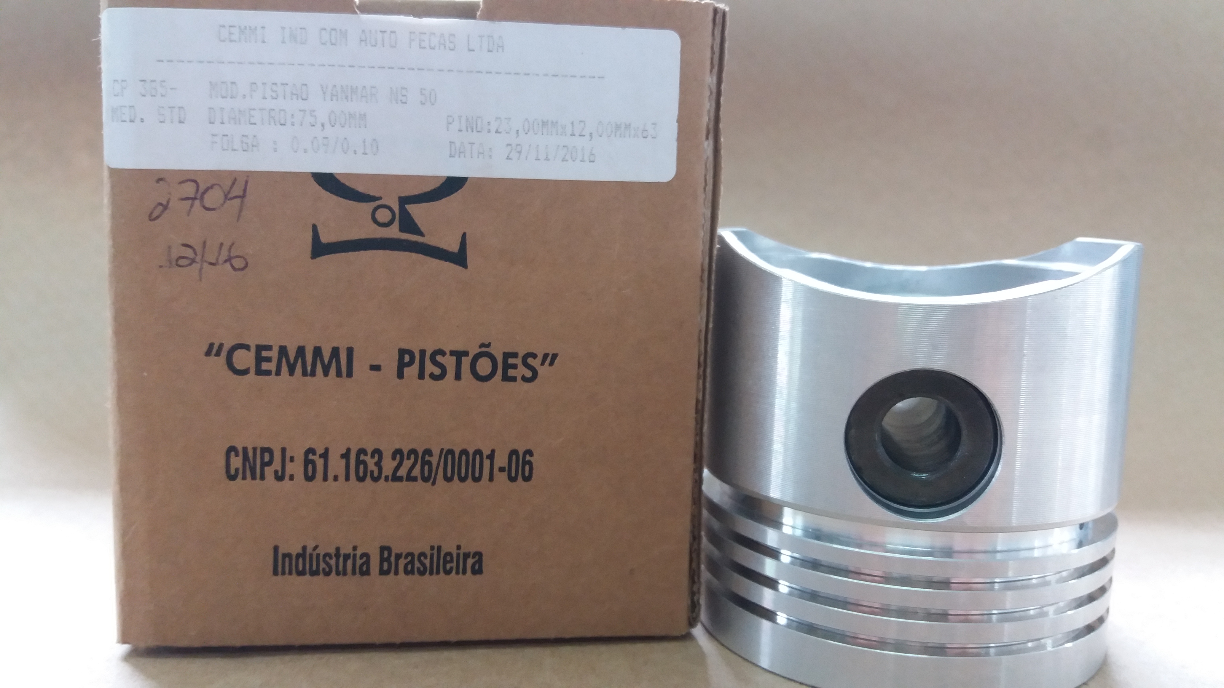 Pistão NS-50 Cemmi