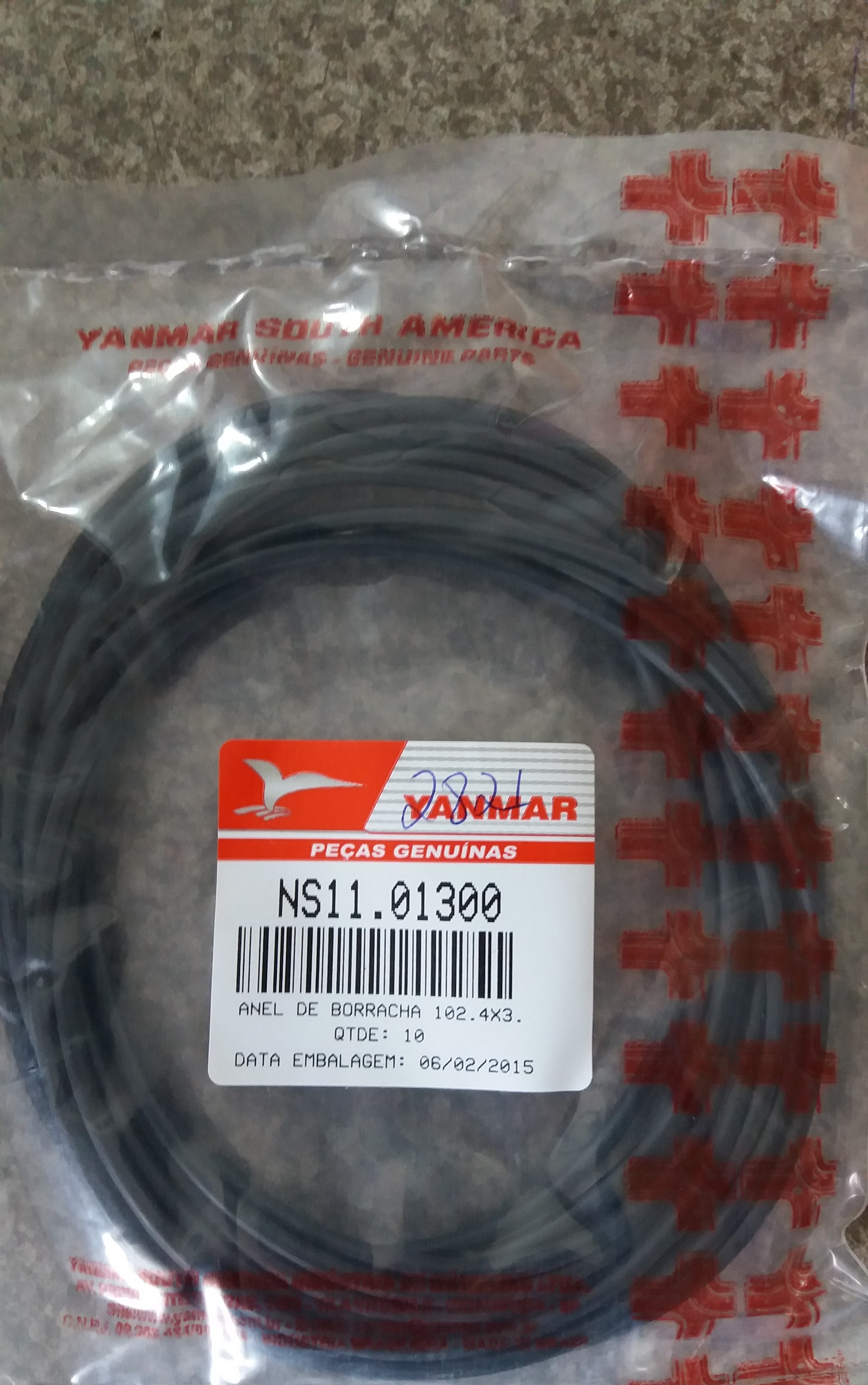 Anel da Camisa NS-11 Yanmar