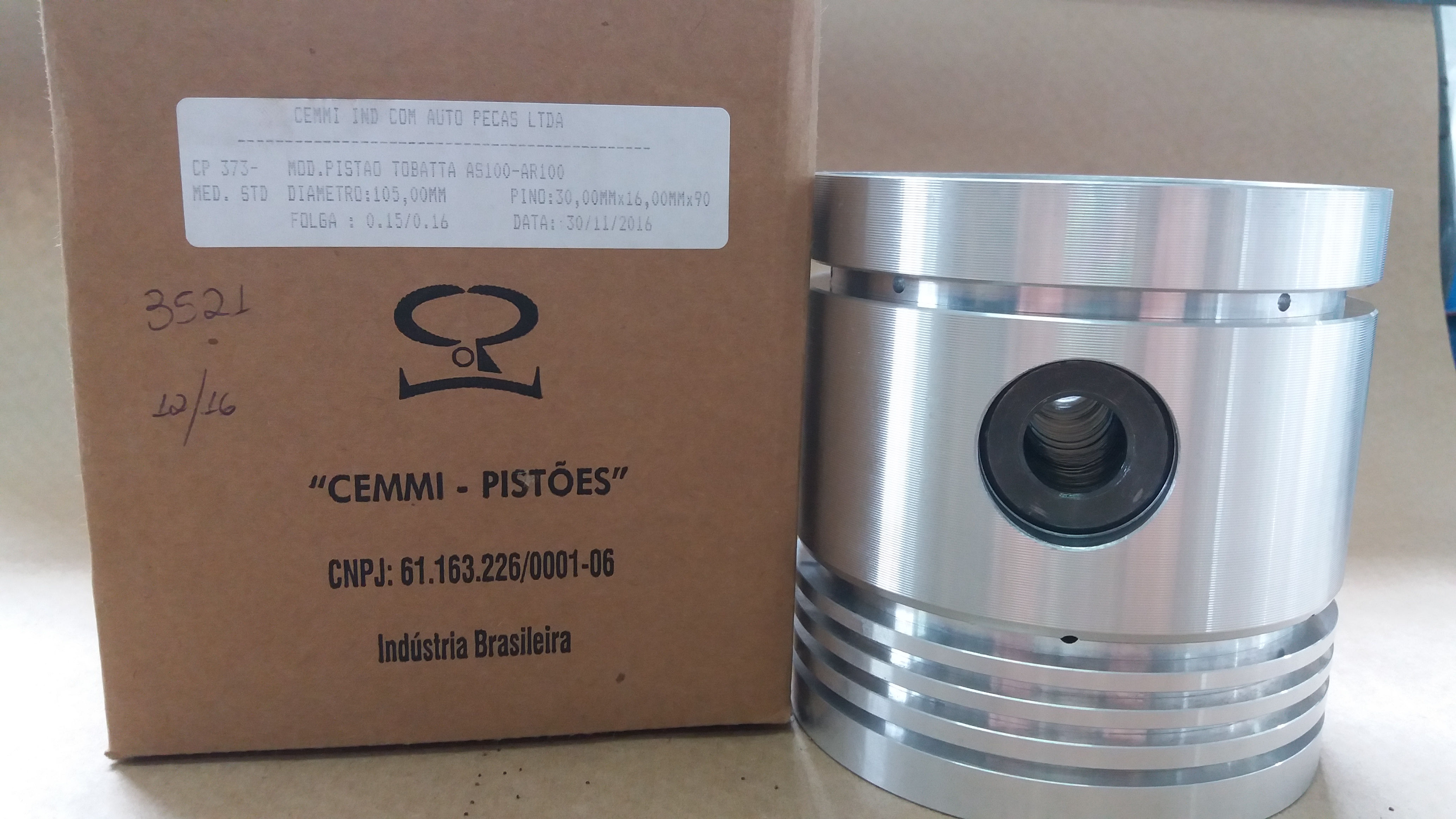 Pistão AR-100 Cemmi