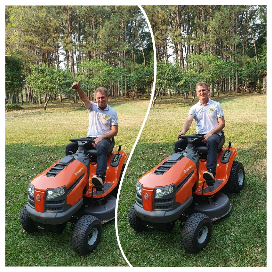 ENTREGA CORTADOR DE GRAMA HUSQVARNA TS138
